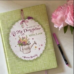📌5/$25 Susan branch Keepsake Journal To My Daughter with Love scrapbook